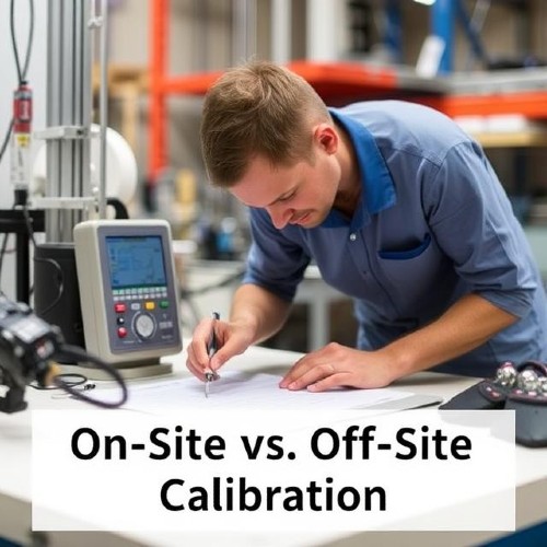 on-site vs off-site calibration